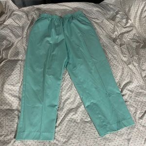 Trendy Granny pants teal  M/L vintage